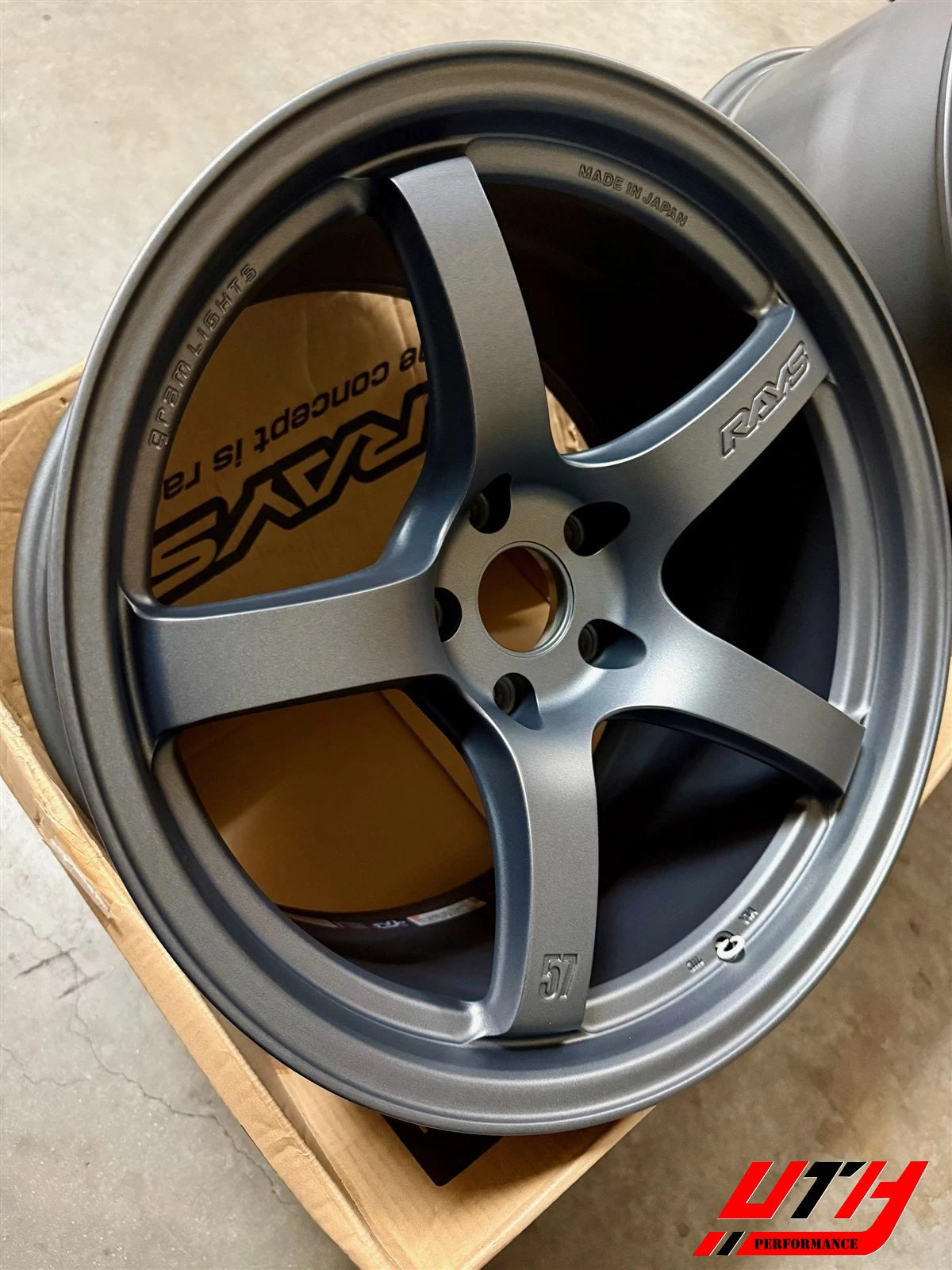 RAYS VOLK GRAMLIGHTS 57CR 18x10.5 5x114 +22 EVO EVOLUTION X STI WHEEL GUN BLUE 2