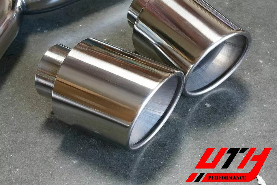 Rev9 3.5" Stainless Tip Catback Exhaust *Muffler Delete* for VW GTI 10-14 MK6