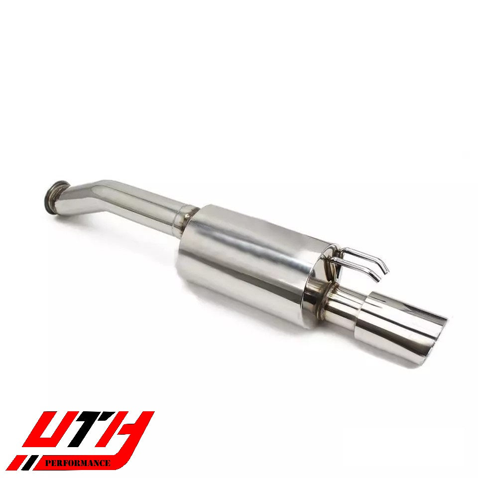 Rev9 FlowMaxx 4" Tip Race Ver Catback Exhaust 3" pipe for Civic Si 06-11 FA5 FG2