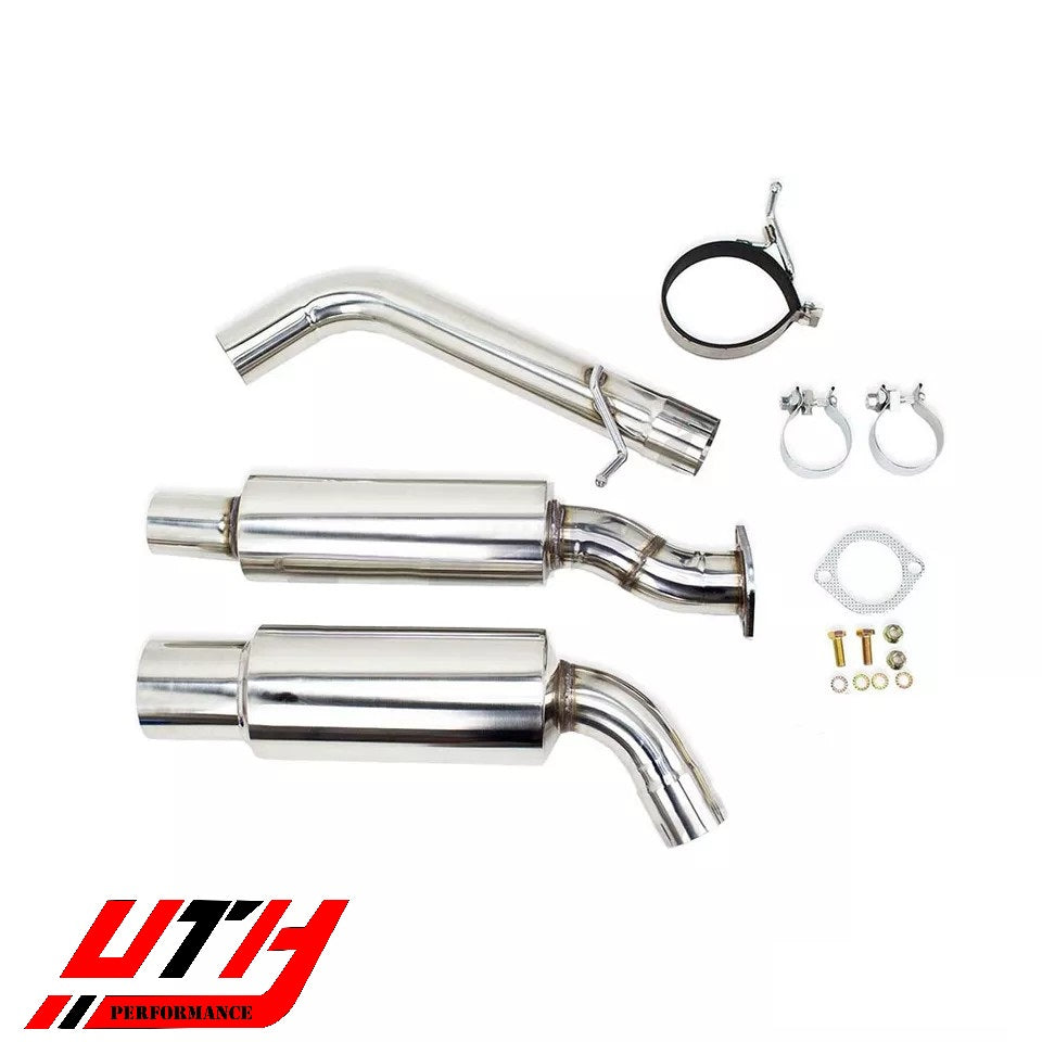 Rev9 4.5" Stainless Single Tip Catback Exhaust for Nissan 370z Z34 09-21