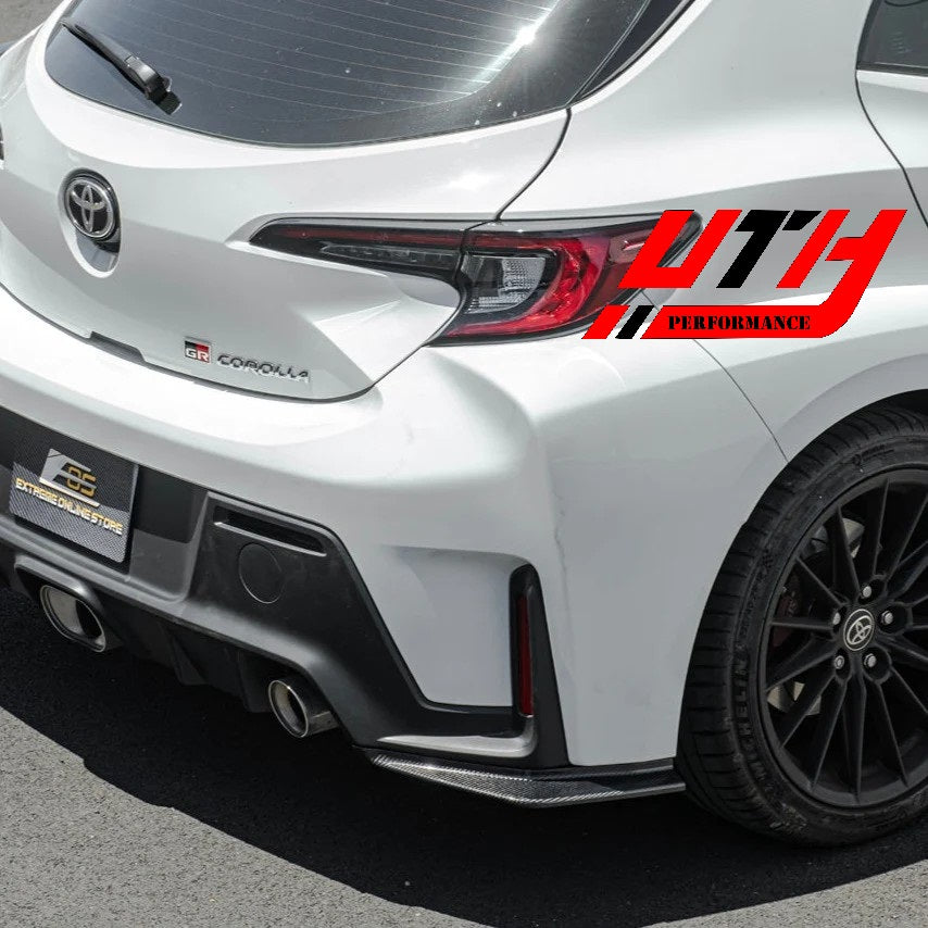 Carbon Fiber Rear Apron Lip for 23+ Gr Corolla Toyota