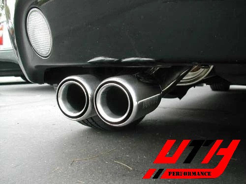 Megan Racing 2.5" SS Dual Tip Turbo Catback Exhaust Golf GTI BEETLE IV 99-02 1.8t 2.0L