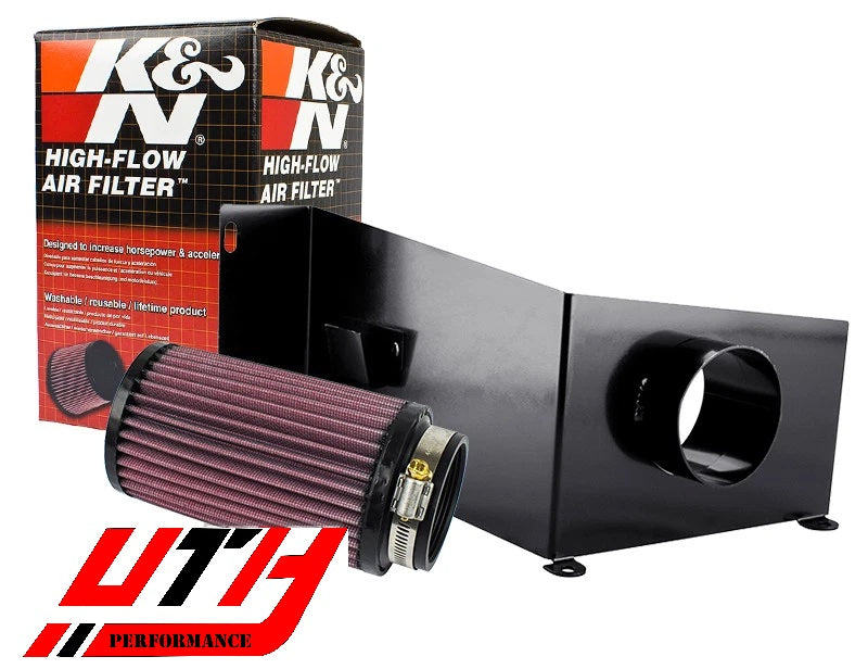Megan Racing Air Intake Heat Shield + K&N Filter for Mini Cooper S 02-06 R52 R53 1.6 SC