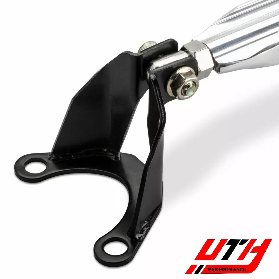 Megan Racing Rear Upper Strut Tower Bar Brace Civic CRX 88-00 Integra 90-01 - Polished