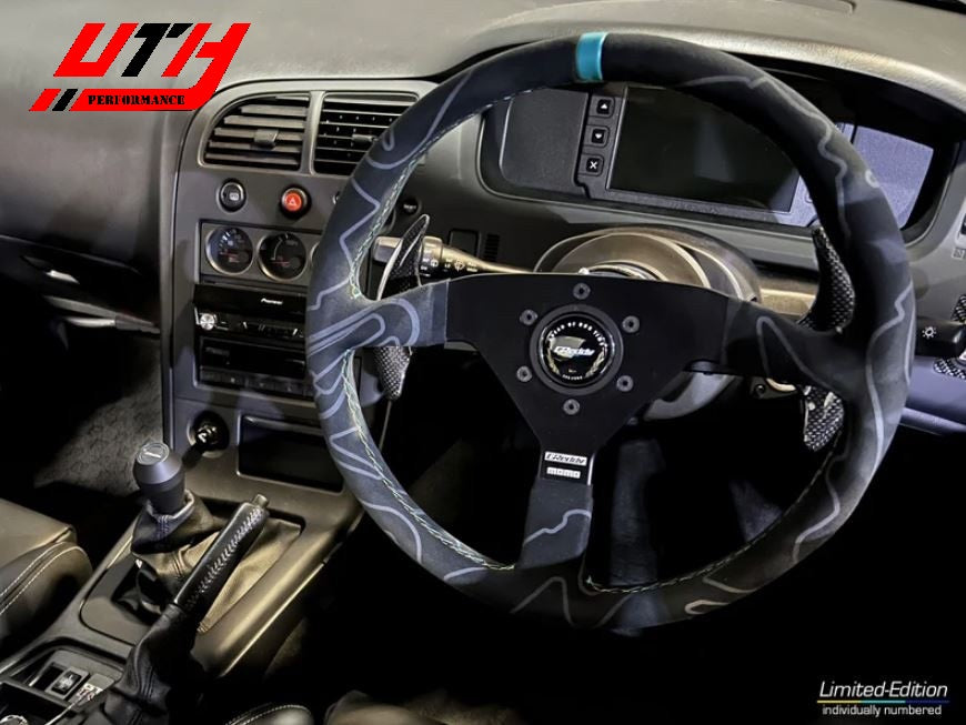 GREDDY 350mm MONTE CARLO STEERING WHEEL GREDDY X MOMO