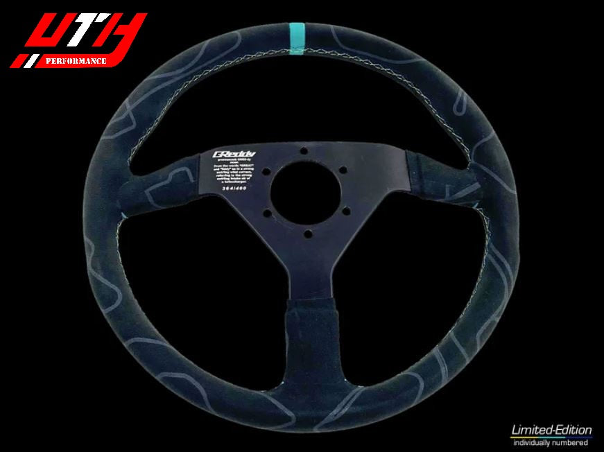 GREDDY 350mm MONTE CARLO STEERING WHEEL GREDDY X MOMO