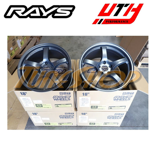 RAYS GRAMLIGHTS 57CR 18x9.5 5x114 +38 05-18 FOR SUBARU WRX STI WHEELS RIMS G.B 2