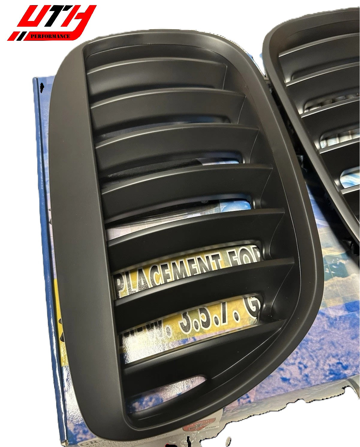 Grille For BMW X5 E53 04-06 Matte Black Front Radiator Hood Kidney Sport Grills