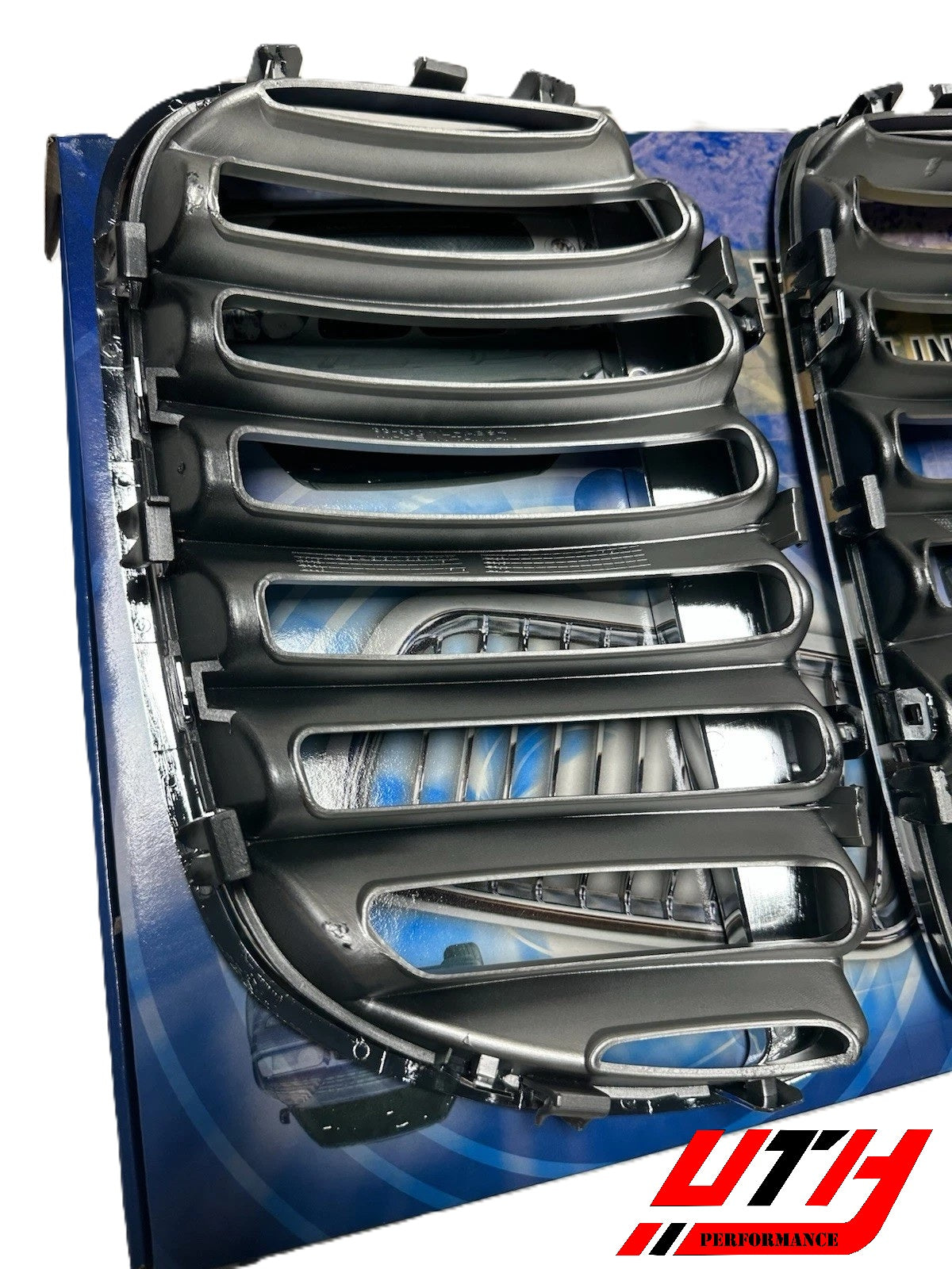Grille For BMW X5 E53 04-06 Chrome Titan Front Radiator Hood Kidney Sport Grills