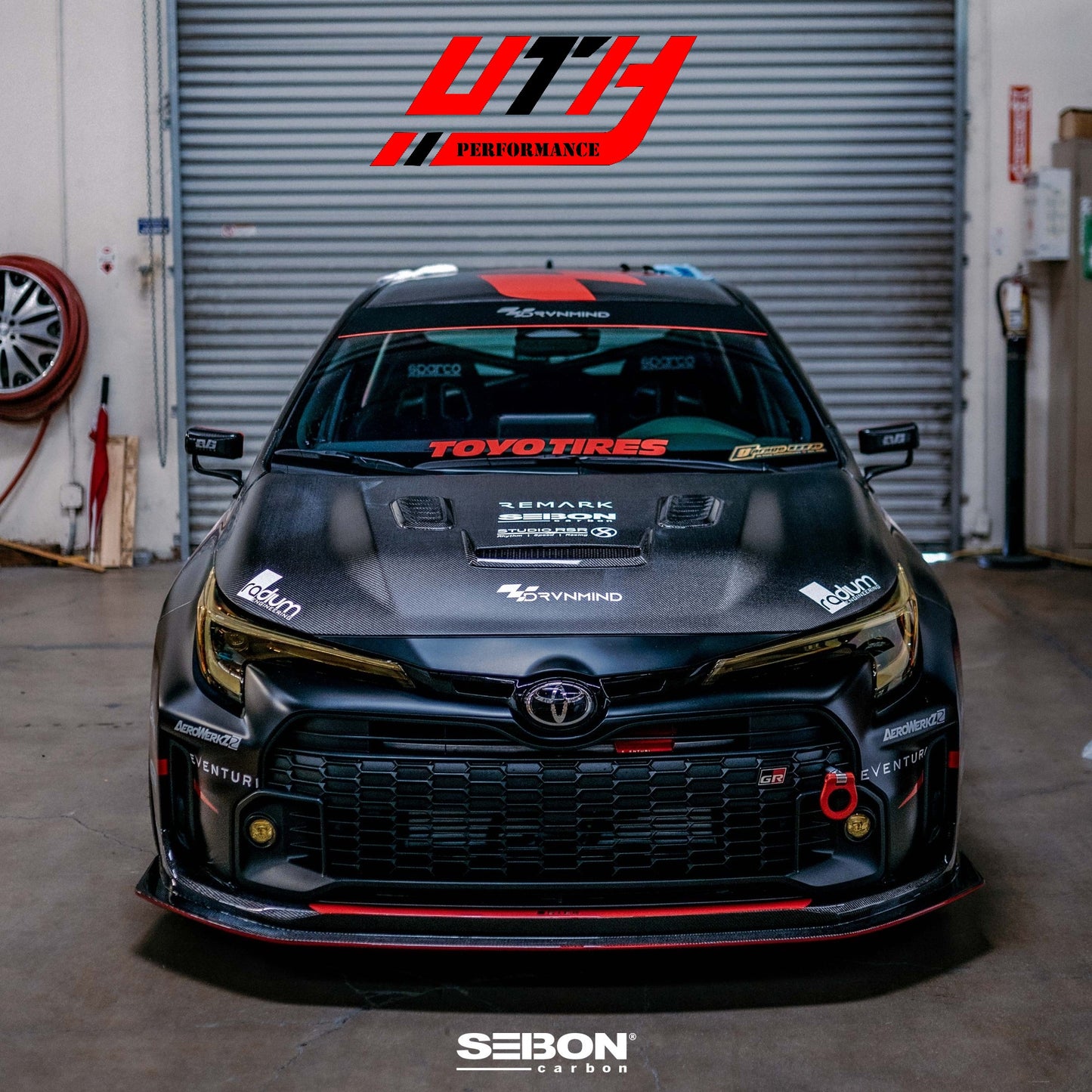 Seibon VS-Style Carbon Fiber Hood For 23+Toyota GR Corolla