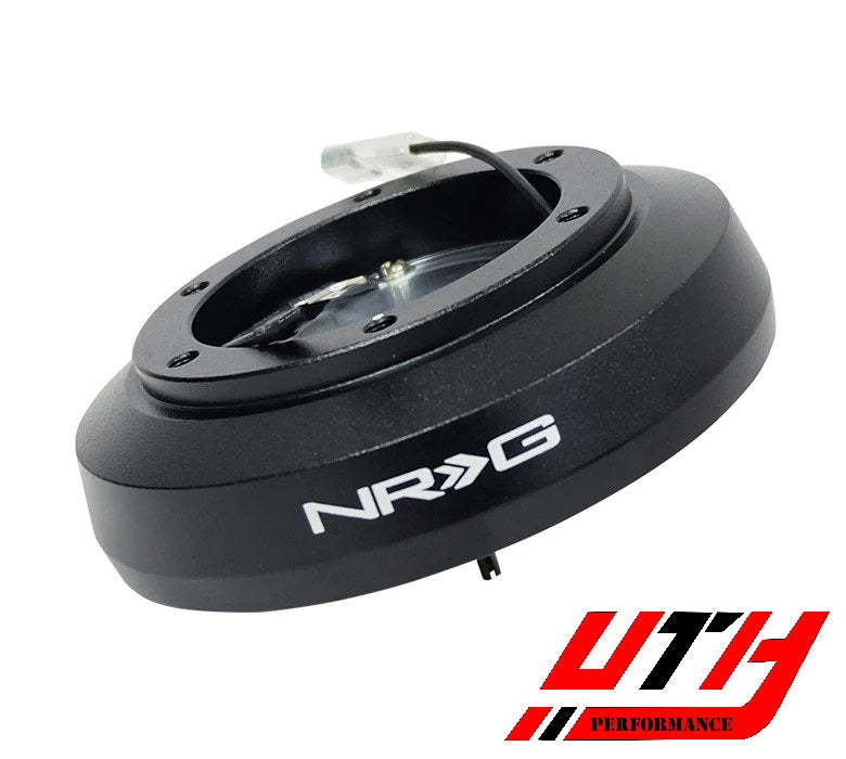 NRG Steering Wheel Short Hub Adapter Kit Black For 85-95 Suzuki Samurai SRK-122H