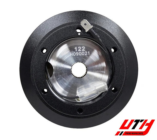 NRG Steering Wheel Short Hub Adapter Kit Black For 85-95 Suzuki Samurai SRK-122H