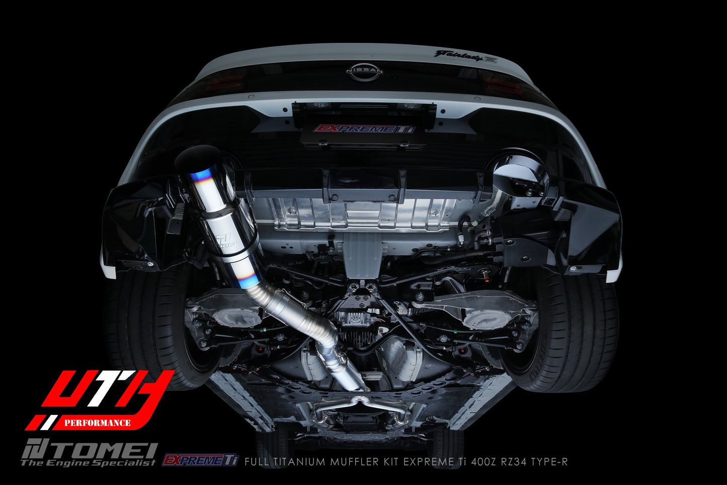 TOMEI EXPREME-TI TITANIUM EXHAUST 400Z (SINGLE EXIT)