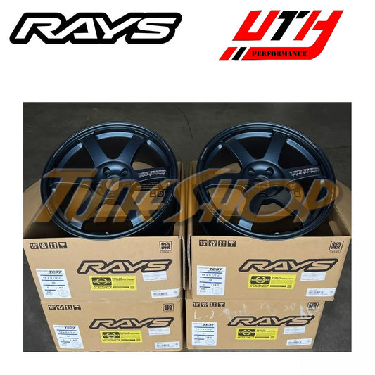 Rays VOLK RACING TE37 ULTRA M-SPEC 19x9.5 5x114 34 TESLA MODEL 3 Y P WHEEL RIM M BLUE